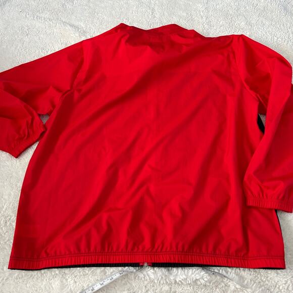 NWT Chicago Bulls Red/Black NBA Mens Windbreaker Size XXL Sporty Basketball - Picture 3 of 5